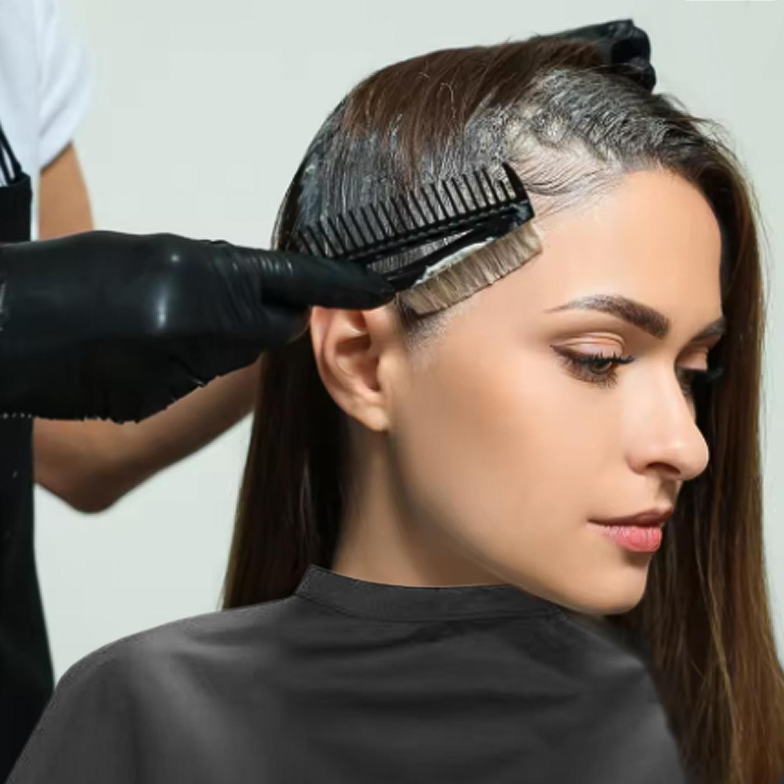 Home Barber - ผ้าคลุมตัดผมสีดำแบบสั้นทรงสี่เหลี่ยม กันน้ำ สำหรับมืออาชีพ ใช้ซ้ำได้ น้ำหนักเบา สำหรับร้านทำผม