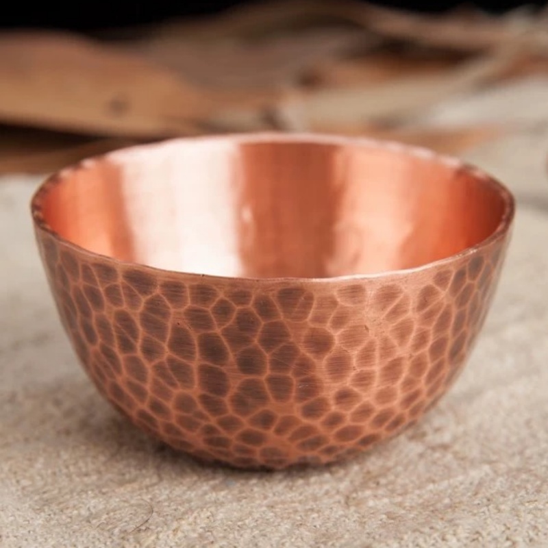 Mule Copper Mug - แก้วทองแดงแท้สลักลาย งานฝีมือ แก้วมินิสำหรับเบียร์ วอดก้า น้ำ โมสโกมิวล์
