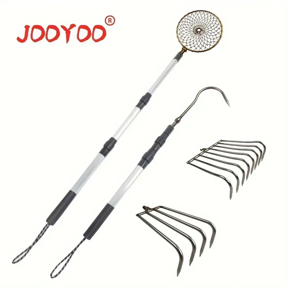 Ice Pick Pick - 1 PC JOOYOO Telescopic อลูมิเนียมตกปลา Rod