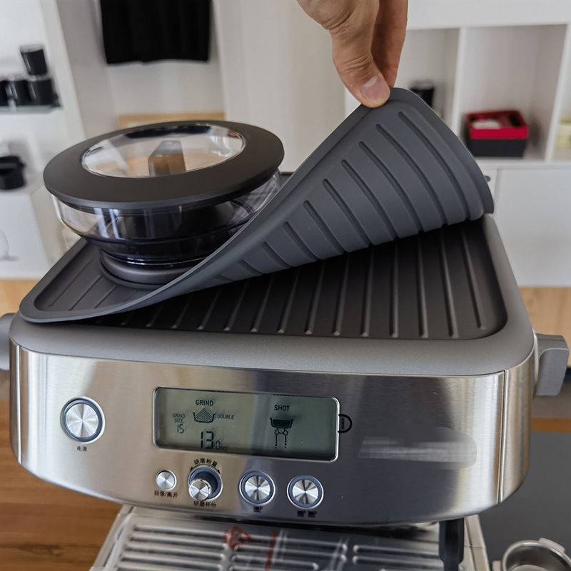 Bar Mat Rubber - กาแฟซิลิโคนสําหรับ Breville 870/880/878/876 Espresso Anti-SLIP ป้องกันฝุ่นเคาน์เตอร์อุปกรณ์ครัว