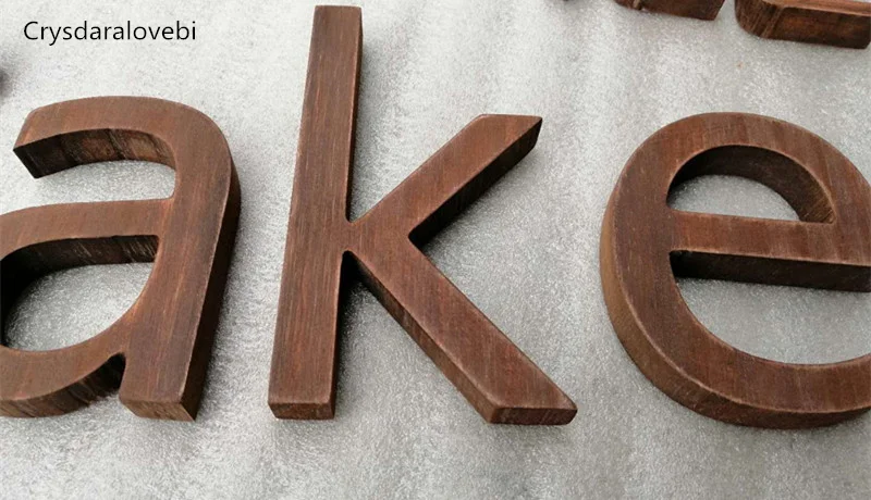 1 PC วอลนัท Retro ไม้ส่วนบุคคล - Home Bar Word บทวิจารณ์และราคา
