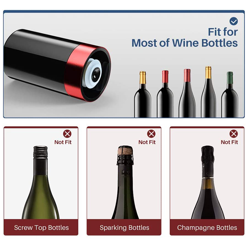จุกขวดไวน์ไฟฟ้าแบบสุญญากาศใช้ซ - Wine Preservation Pump บทวิจารณ์และราคา
