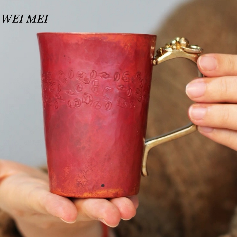 แก้วกาแฟทองแดงวินเทจทำมือ ทนคว - Mule Copper Mug บทวิจารณ์และราคา