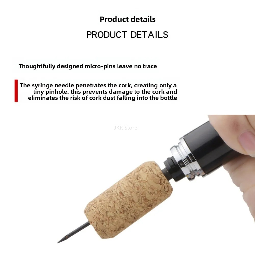 ที่เปิดขวดไวน์แบบใช้แรงดันอากา - Wine Preservation Pump บทวิจารณ์และราคา