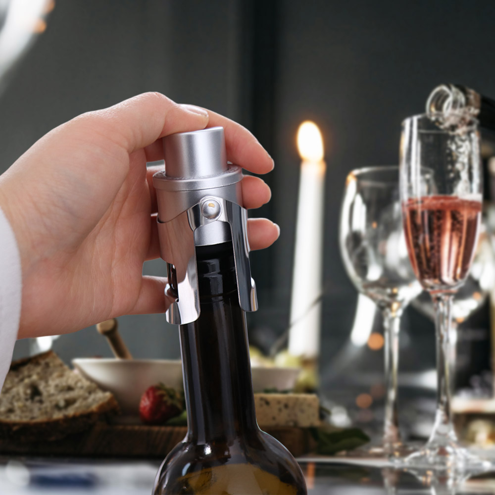 จุกปิดขวดแชมเปญสุญญากาศแบบมีปั - Wine Preservation Pump บทวิจารณ์และราคา