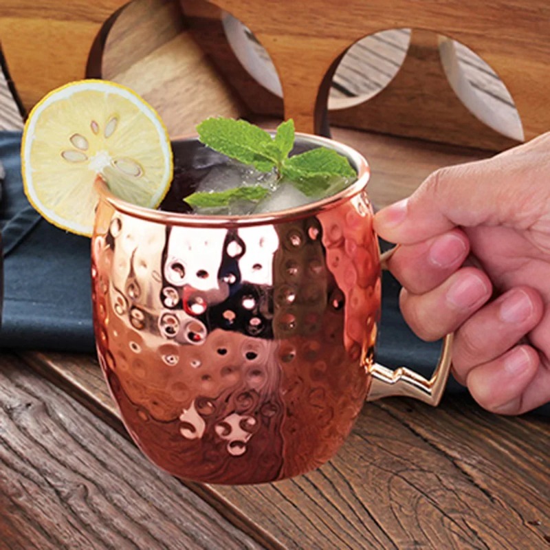 แก้วค็อกเทล 1-6 ชิ้น แก้วมอสโก - Mule Copper Mug บทวิจารณ์และราคา