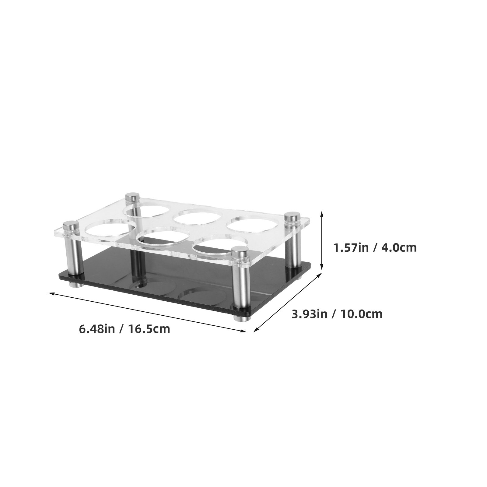 ที่วางแก้วช็อต 6 ช่อง ถาดอะคริ - Home Bar Stand บทวิจารณ์และราคา