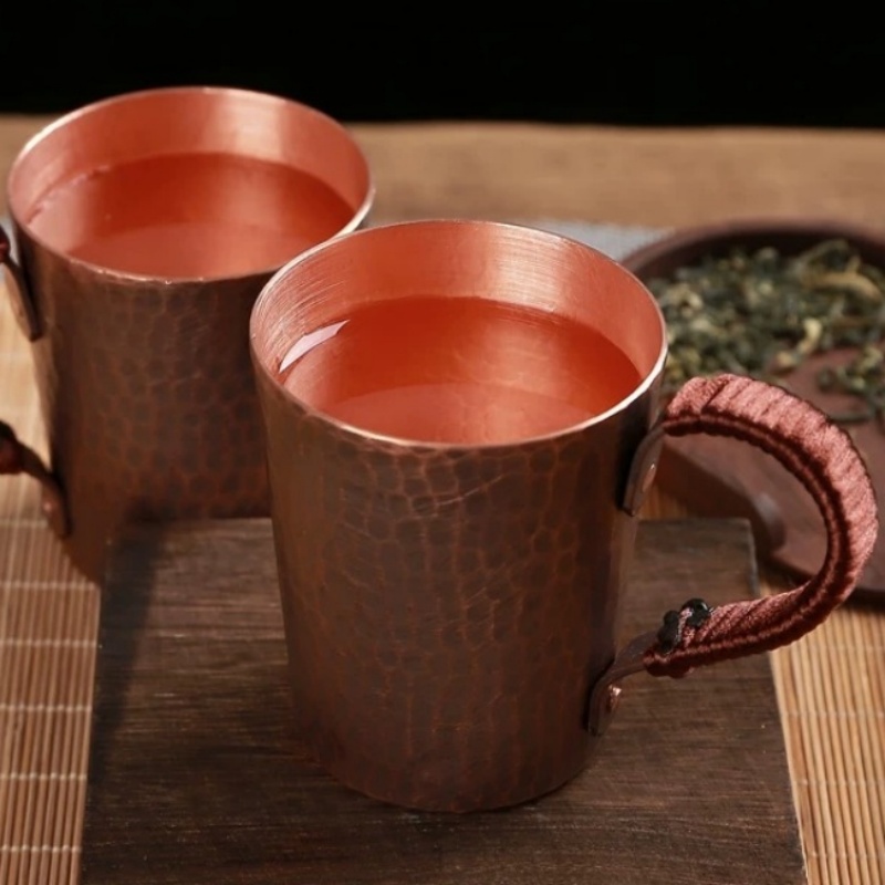แก้วกาแฟทองแดงแท้สไตล์วินเทจ ด - Mule Copper Mug บทวิจารณ์และราคา