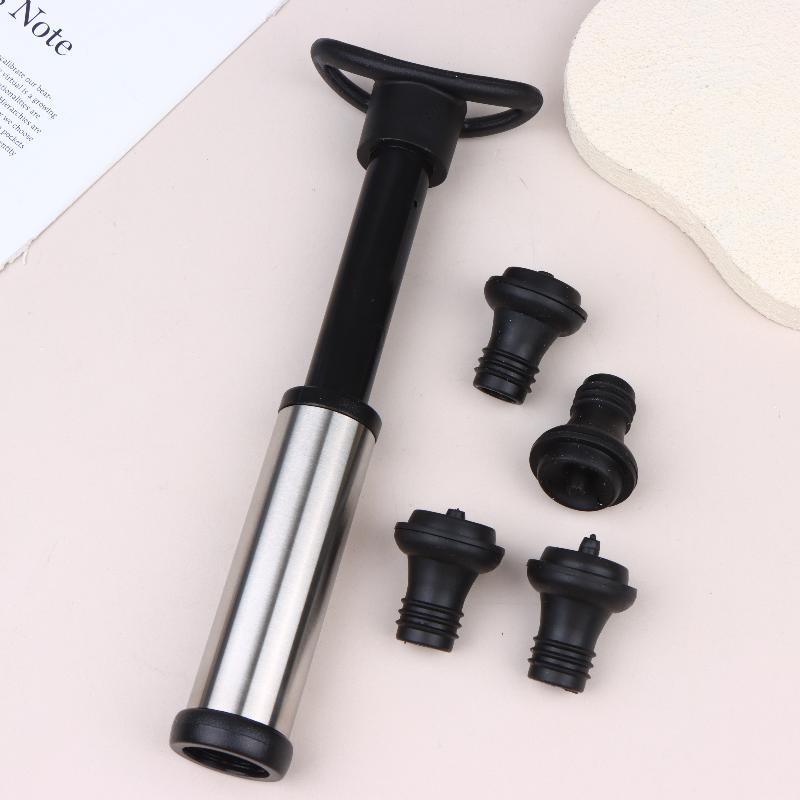 ชุดปิดผนึกขวดไวน์แบบสุญญากาศ พ - Wine Preservation Pump บทวิจารณ์และราคา
