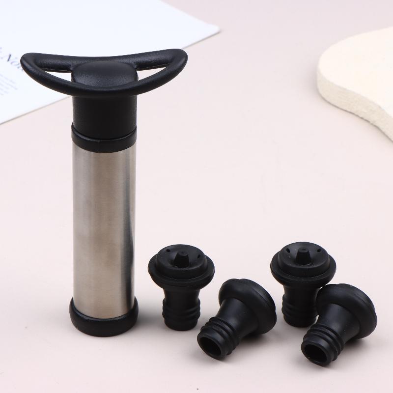 ชุดปิดผนึกขวดไวน์แบบสุญญากาศ พ - Wine Preservation Pump บทวิจารณ์และราคา