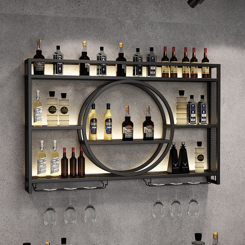 ชั้นวางไวน์ติดผนัง ตู้เก็บไวน์ - Home Bar Stand บทวิจารณ์และราคา