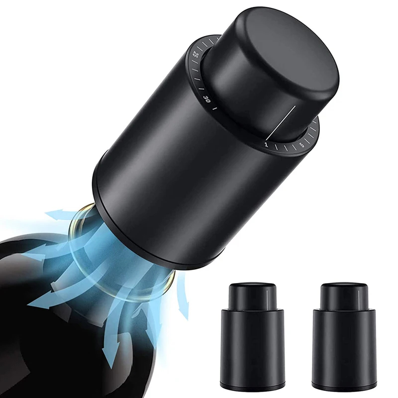 จุกปิดขวดไวน์สุญญากาศ ปิดผนึกอ - Wine Preservation Pump บทวิจารณ์และราคา