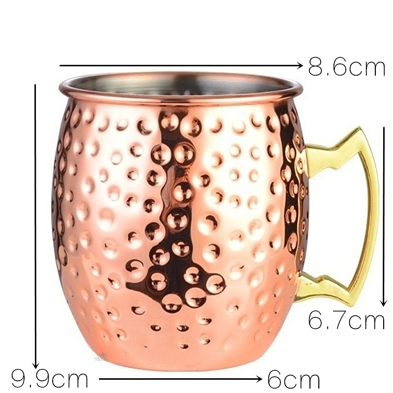 แก้วมักทำจากทองแดงมอสโกมิวล์ขน - Mule Copper Mug บทวิจารณ์และราคา