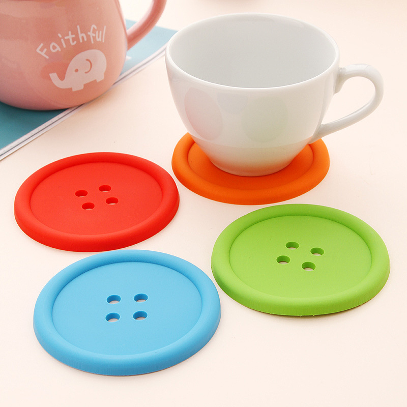 แผ่นรองแก้วซิลิโคนหลากสี น่ารั - Bar Mat Rubber บทวิจารณ์และราคา