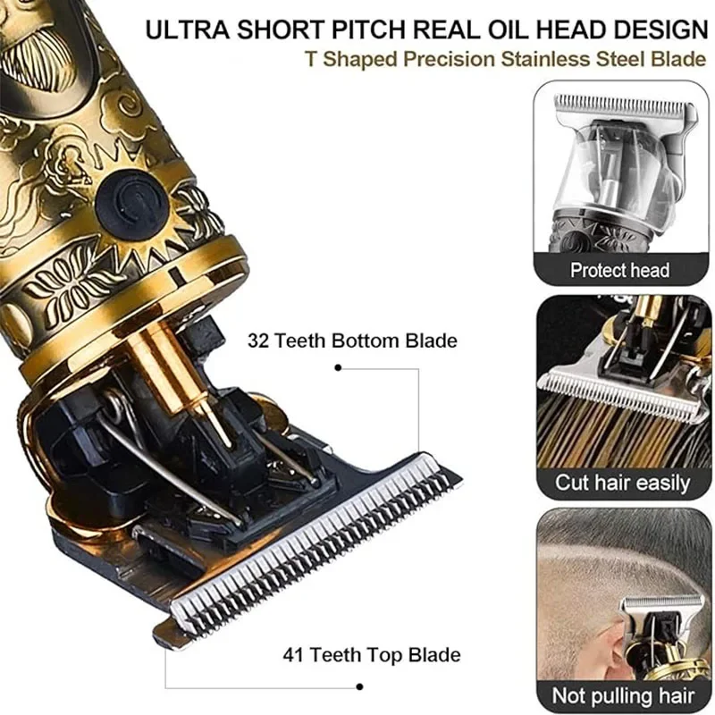 เครื่องตัดผม T9 สำหรับผู้ชาย ใ - Home Barber บทวิจารณ์และราคา