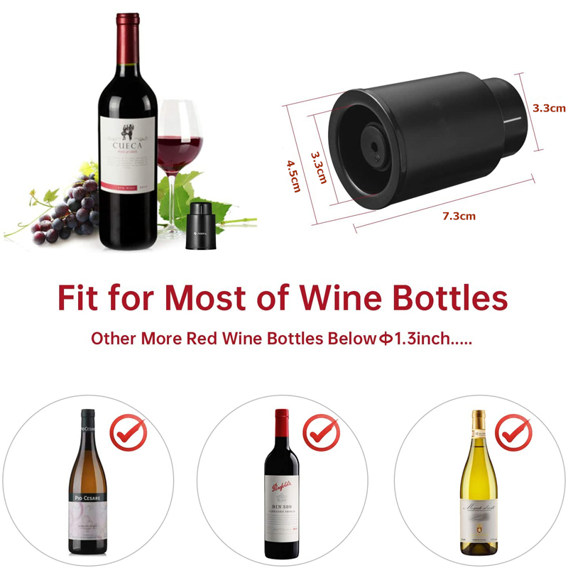 LMETJMA ขวดไวน์ Stoppers สูญญา - Wine Preservation Pump บทวิจารณ์และราคา